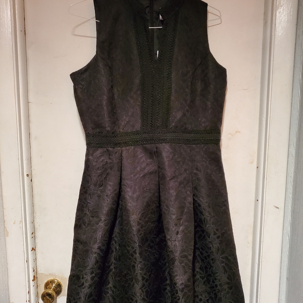 Pappagallo Embroidered A-line dress